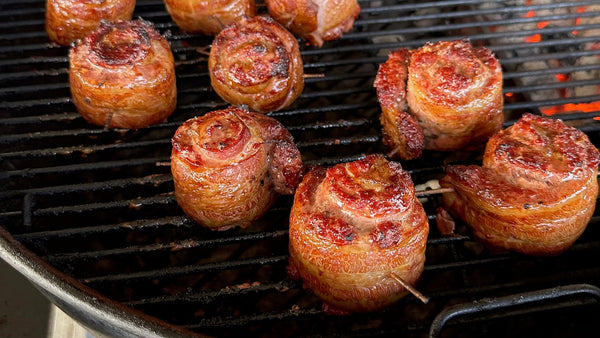 Bacon-Wrapped Pinwheel Burgers (Beef & Venison Edition)
